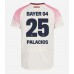 Bayer Leverkusen Exequiel Palacios #25 Bortedrakt 2025-26 Korte ermer